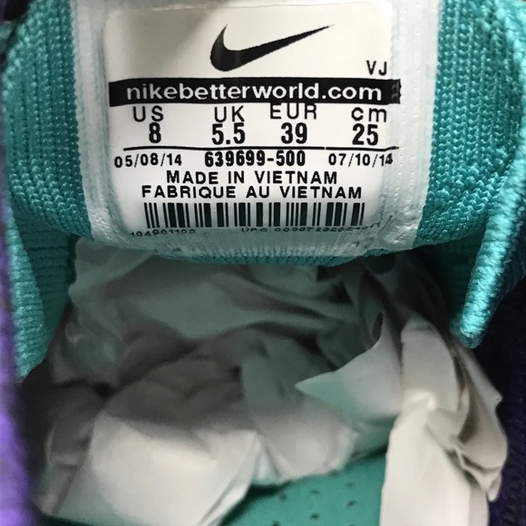 Nike Free Flyknit Chukka Gym Fitness Performance Training Women’s Shoes Sz 8 - Picture 11 of 11